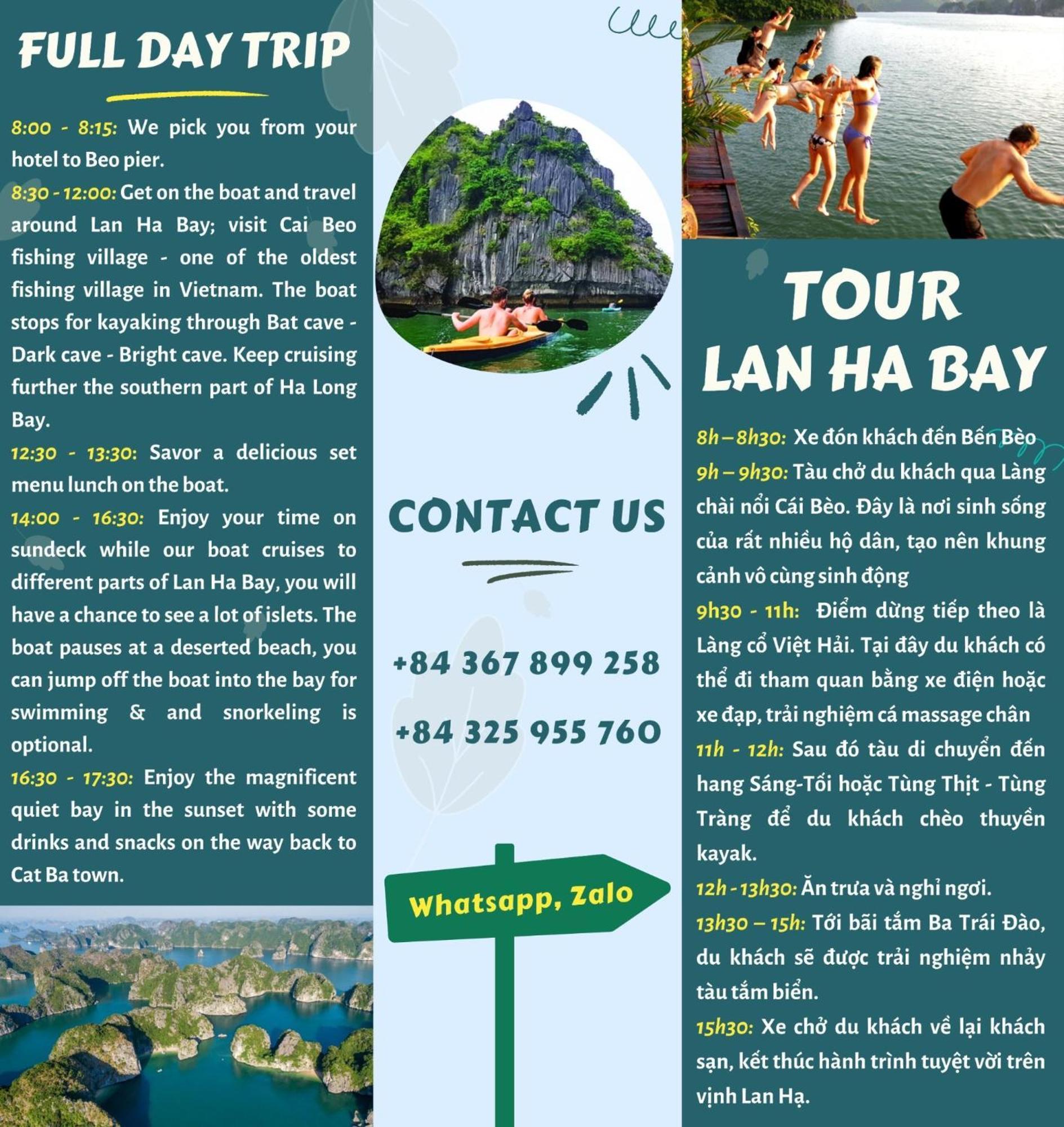 Domik Homestay - Cat Ba Dong Khe Sau Екстериор снимка